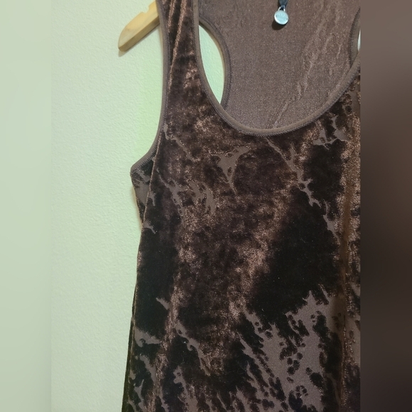 BKE Boutique Buckle Womens Tank Brown Size Small Textured Sleeveless Stretch - Picture 4 of 6